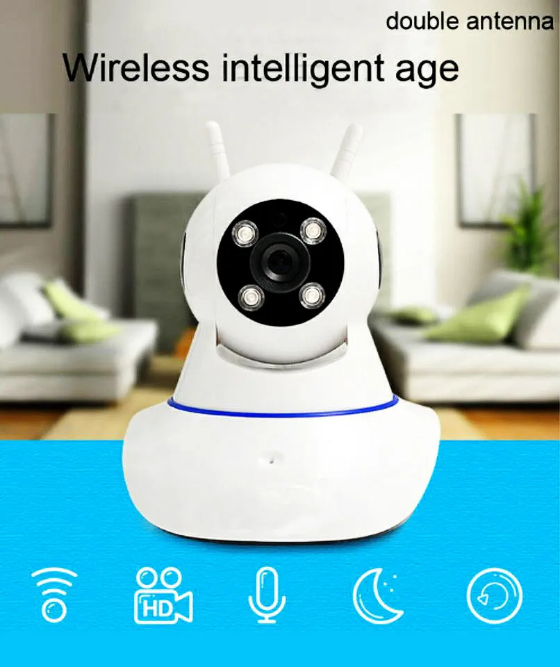 1080P HD WiFi CCTV Monitoring Night Vision Camera - Smart Home Surveillance Cam