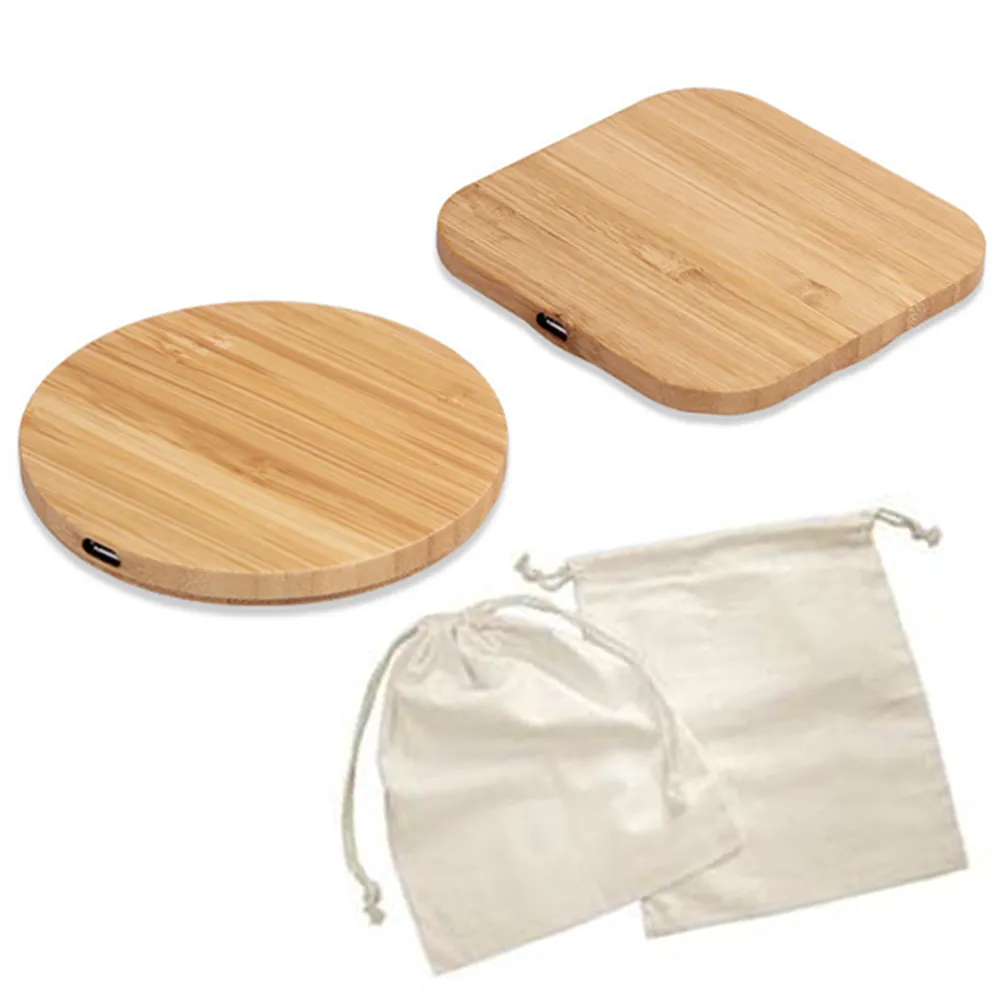 10W Wooden Wireless Charger