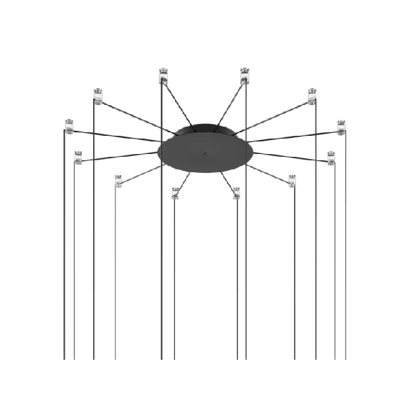 12 Lights Radial Cluster