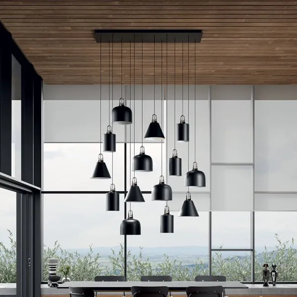 14 Lights Rectangular Cluster