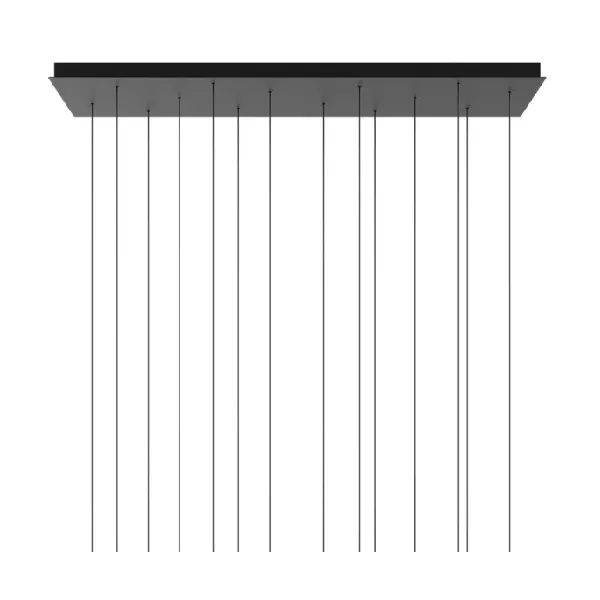 14 Lights Rectangular Cluster