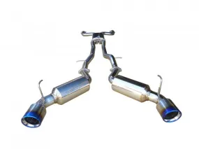 2008-2013 Infiniti G37 Coupe Titanium Tip Cat-Back Exhaust System