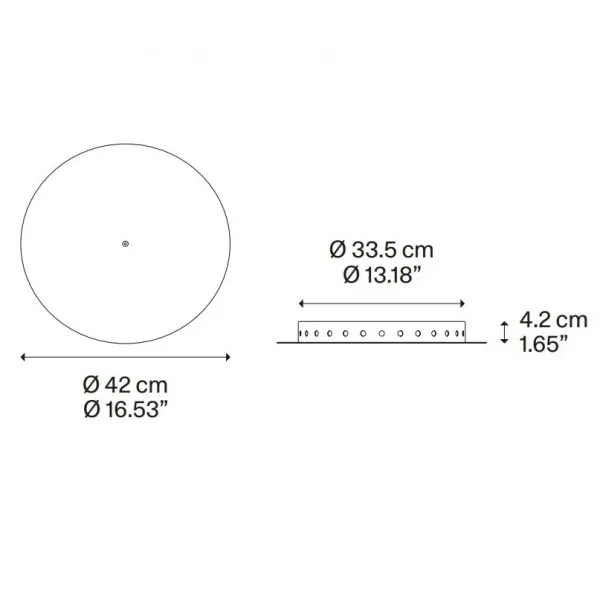28 Lights Radial Cluster