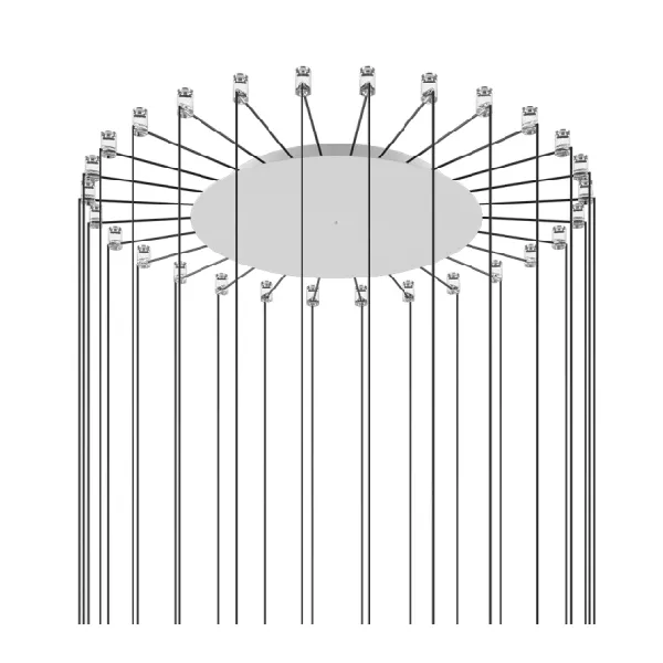 28 Lights Radial Cluster