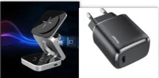 3-in-1 Foldable Wireless Charger | Magnetic Dock for iPhone, AirPods & Watch