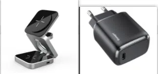 3-in-1 Foldable Wireless Charger | Magnetic Dock for iPhone, AirPods & Watch