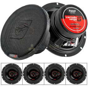 4 Pack Cewin Vega 6.5" 3-Way Coaxial Speakers 340 Watts Max HED Series H7653