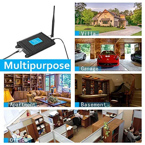 5G Phone Signal Booster, Home 4G LTE Cell Phone Signal Booster ATT, Straight Talk 700MHz Band 12/17 Cell Signal Repeater Amplifier Antenna Kits, Boosts Data and Calls, FCC Approved