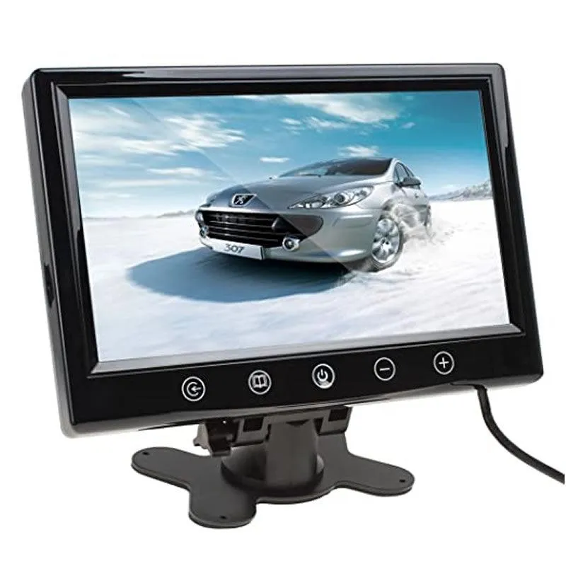 7 Inch 16:9 HD Pillow TFT LCD Color Screen Car Rearview Monitor CTC-591-7