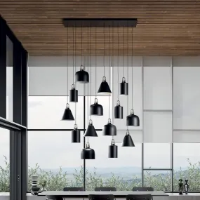 7 Lights Rectangular Cluster