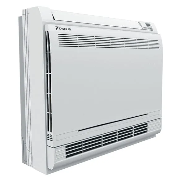 9,000 BTU Daikin 20 SEER LOW AMBIENT Low-Wall Floor Mount Ductless Mini-Split Inverter Air Conditioner Heat Pump System 230 Volt