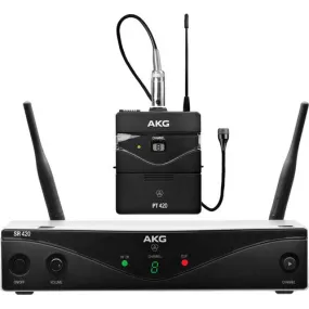 AKG 3414H00010 WMS420 UHF Wireless Presenter System (Band A: 530.025 to 559.00 MHz)