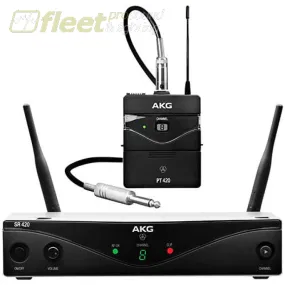 AKG WMS420-1 Wireless Microphone System w/ Instrument cable