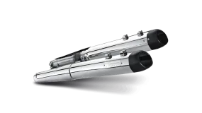Akrapovič - Harley-Davidson Touring FLHR Road King 2006 Slip-On Exhaust (Black)