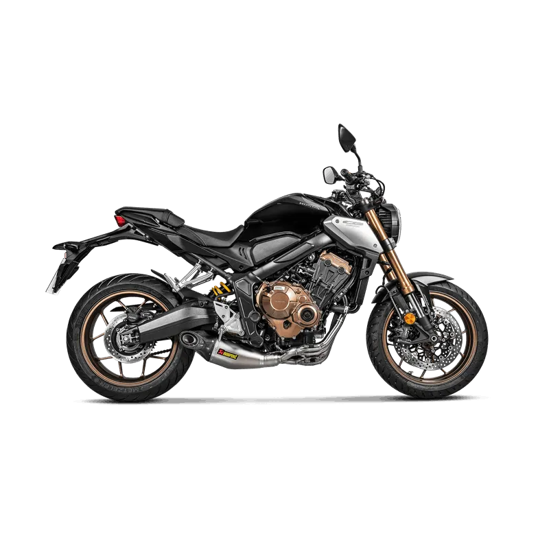 AKRAPOVIC S-H6R14-HEGEHT Exhaust System Racing Line (Titanium) HONDA CB650F 2018 (ECE EC)