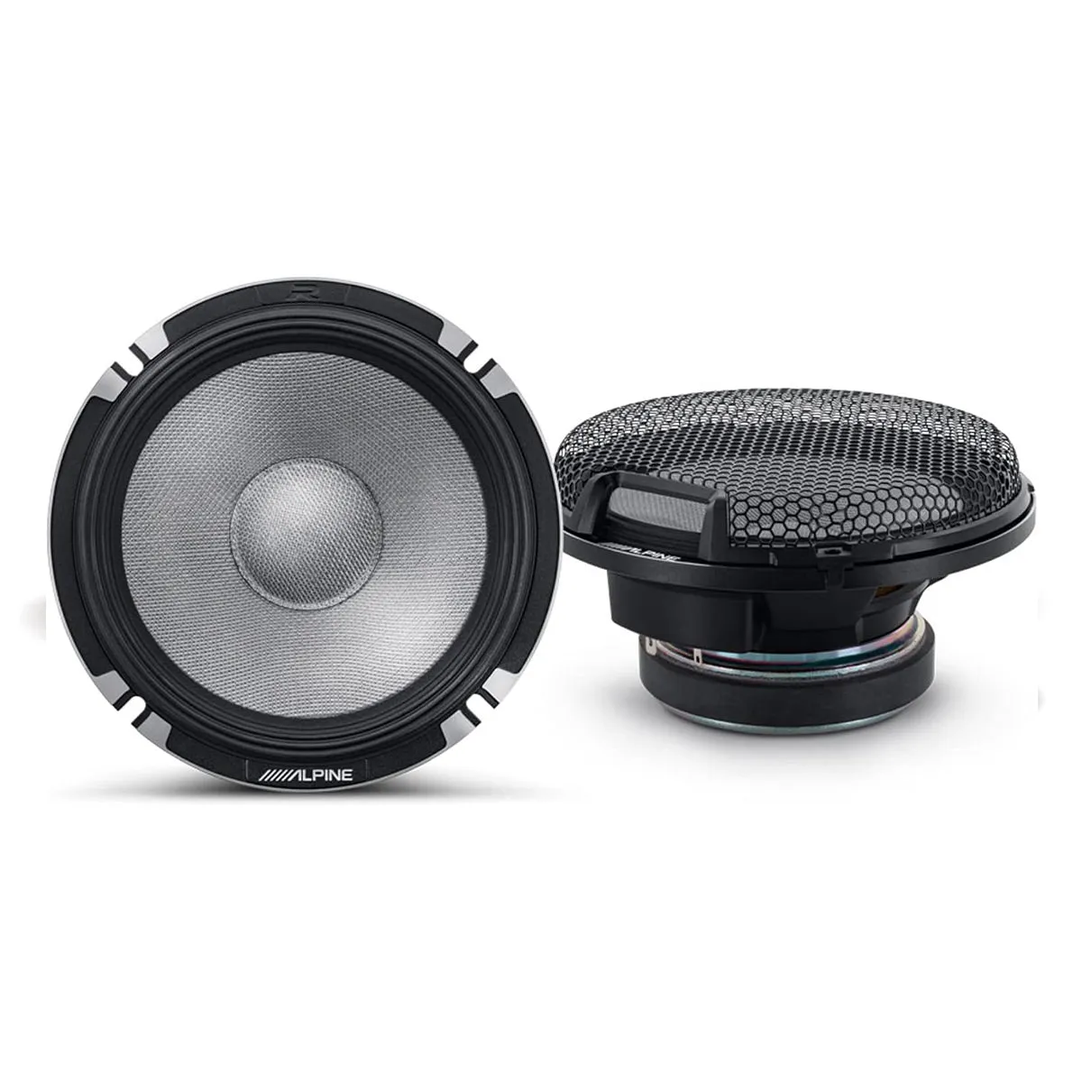 Alpine R2-S653 R-Series Pro 3-Way Component Speaker Set