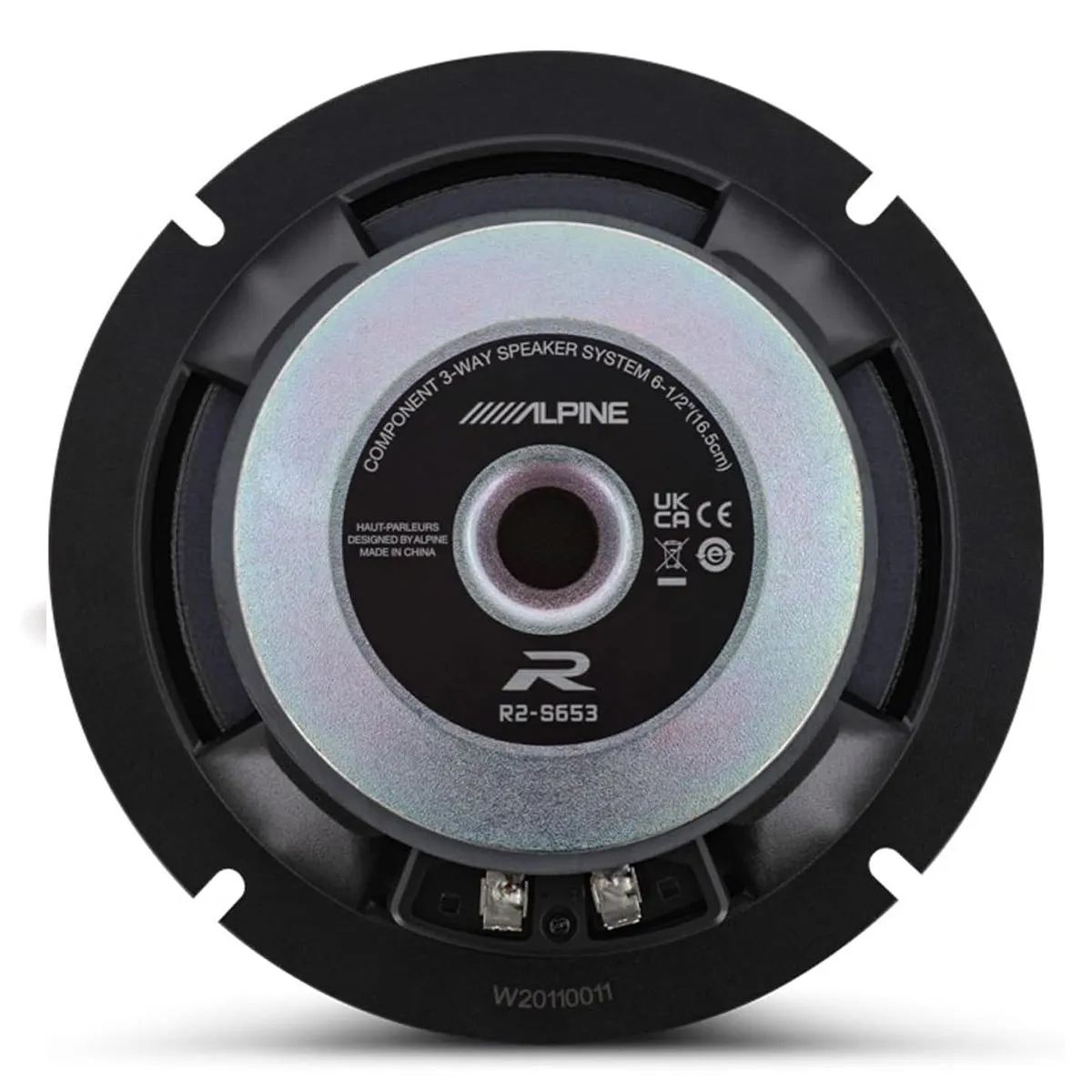 Alpine R2-S653 R-Series Pro 3-Way Component Speaker Set