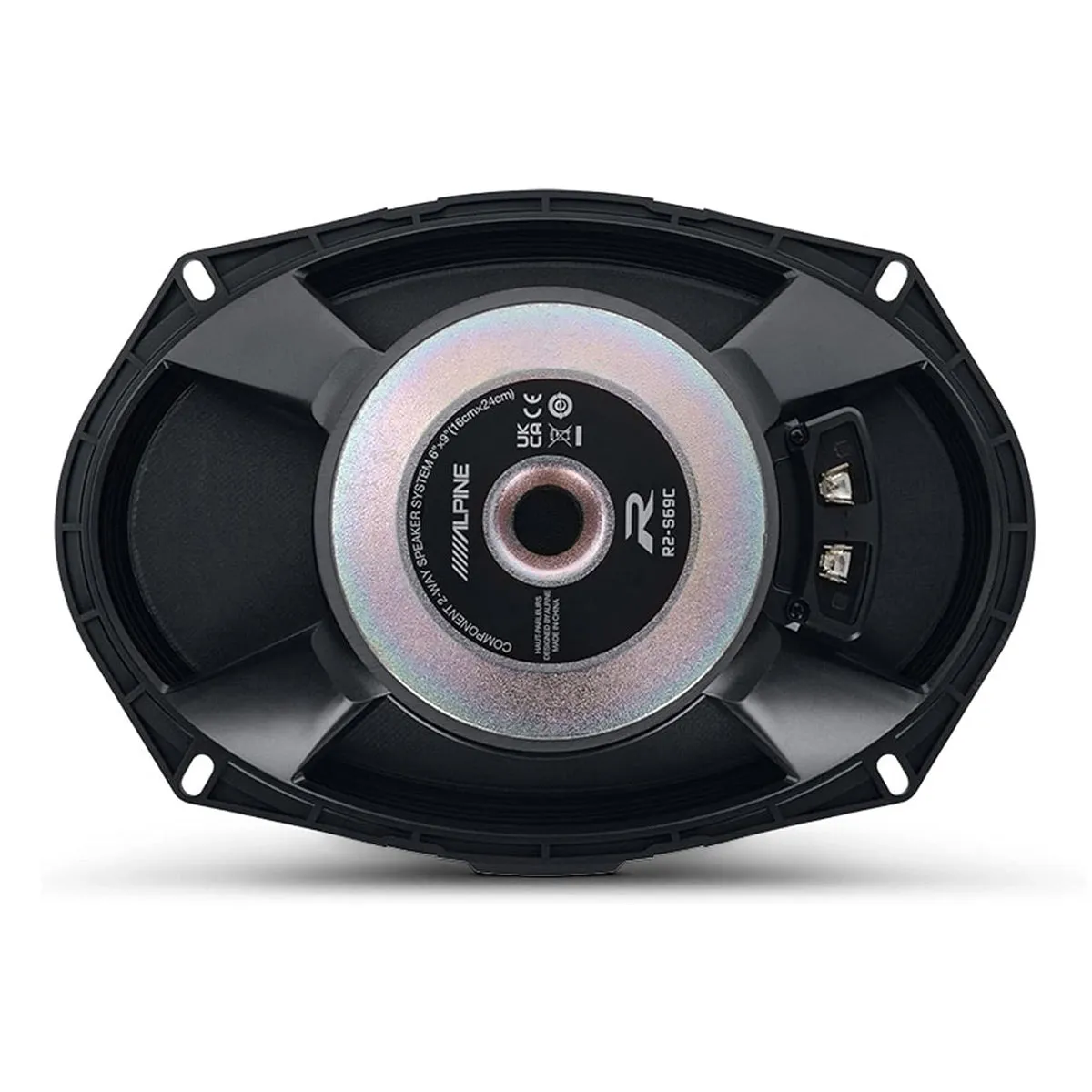 Alpine R2-S69C R-Series 6x9" Component Speaker Set