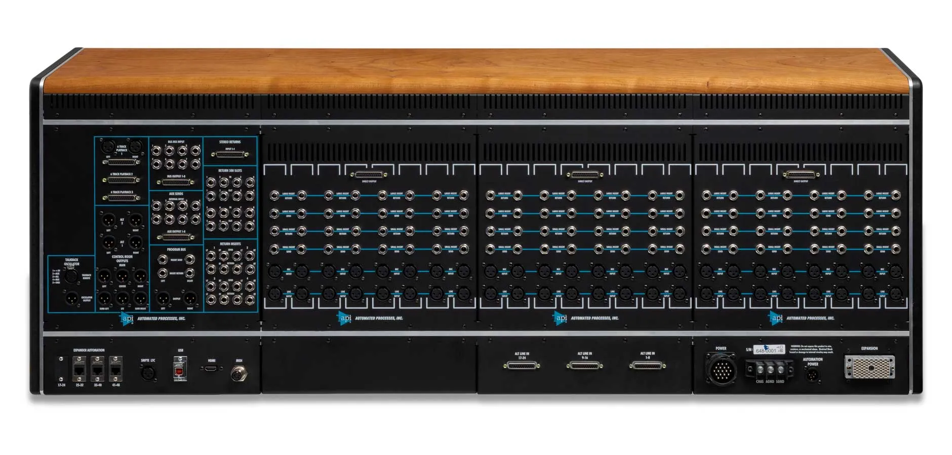 API Audio 2448 Recording and Mixing Console With Final Touch Automation