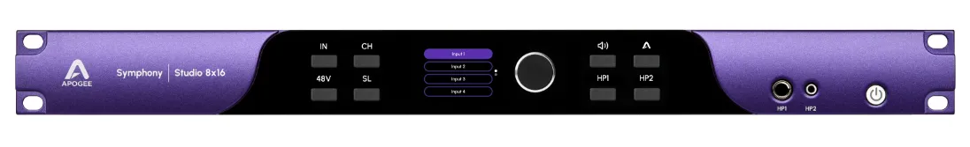 Apogee SYMPHONY-STUDIO-8X16 USB-C Audio Interface with 8 Mic/Line IN × 16 Line Level OUT
