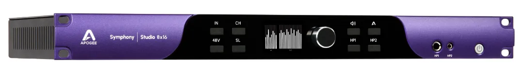 Apogee SYMPHONY-STUDIO-8X16 USB-C Audio Interface with 8 Mic/Line IN × 16 Line Level OUT
