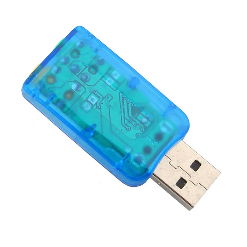 Audio 3D Usb 5.1Ch Sound Card -Xf0803