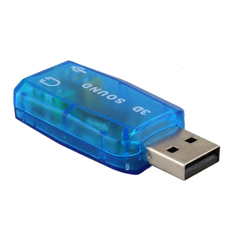 Audio 3D Usb 5.1Ch Sound Card -Xf0803