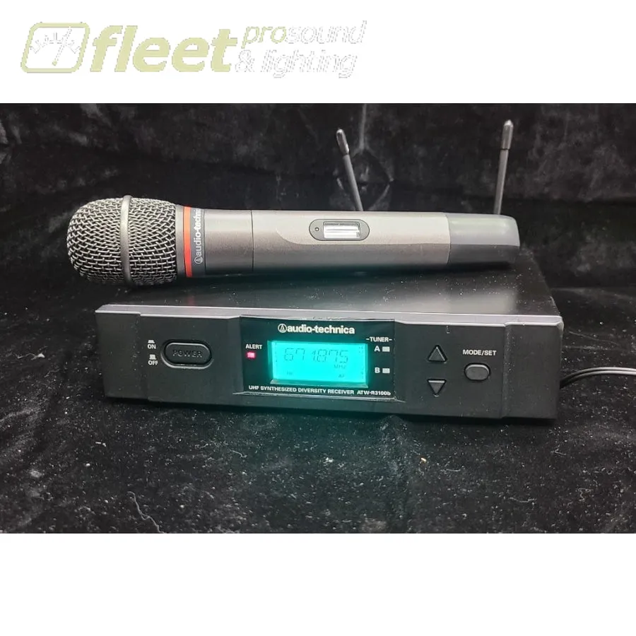 Audio-Technica 3000 Series Wireless Handheld Microphone System - ATW-3141BD USED