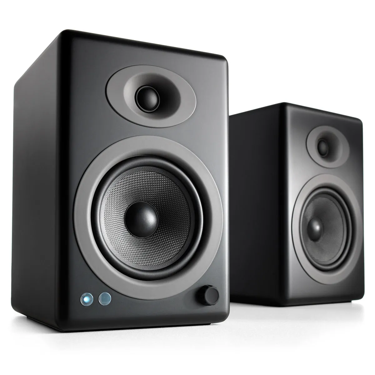 Audioengine A5  Bluetooth Wireless Powered Bookshelf Speakers - Pair (Black)