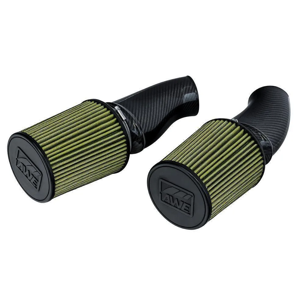 AWE S-FLO Carbon Intake | 2018-2020 BMW M5 / 2020 M8 4.4T (2660-15058)
