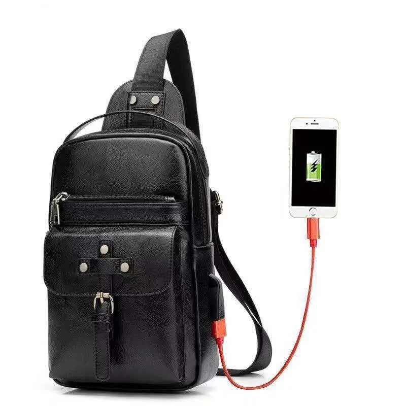 Backpack Waist Shoulder bag compatible with Ebook, Tablet and for Huawei Honor Tab 5 8.0 Wi-Fi (2019) - Black