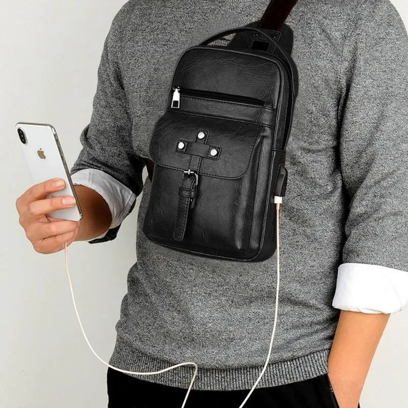 Backpack Waist Shoulder bag compatible with Ebook, Tablet and for Huawei Honor Tab 5 8.0 Wi-Fi (2019) - Black