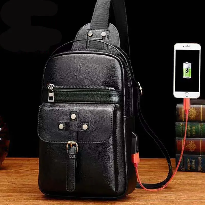 Backpack Waist Shoulder bag compatible with Ebook, Tablet and for Huawei Honor Tab 5 8.0 Wi-Fi (2019) - Black