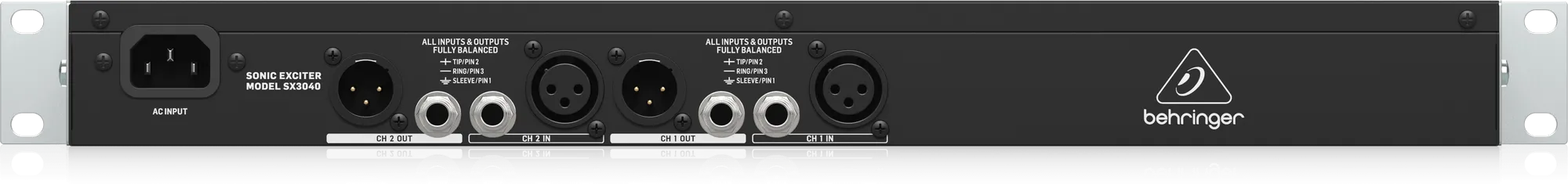 Behringer SONIC EXCITER SX3040 V2 2-channel Sound Enhancement Processor