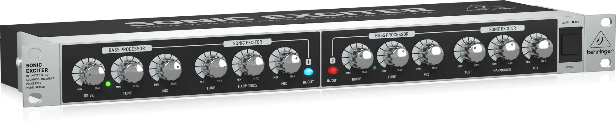Behringer SONIC EXCITER SX3040 V2 2-channel Sound Enhancement Processor