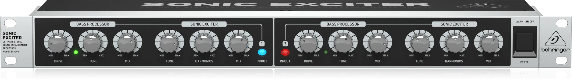 Behringer SONIC EXCITER SX3040 V2 2-channel Sound Enhancement Processor