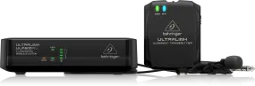 Behringer ULM300LAV High Performance 2.4 GHz Digital Wireless System with Lavalier Microphone, Belt-Pack Transmitter and Receiver
