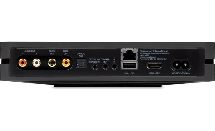 Bluesound Node GEN 3 Streaming Music Player - OPEN BOX - BLACK
