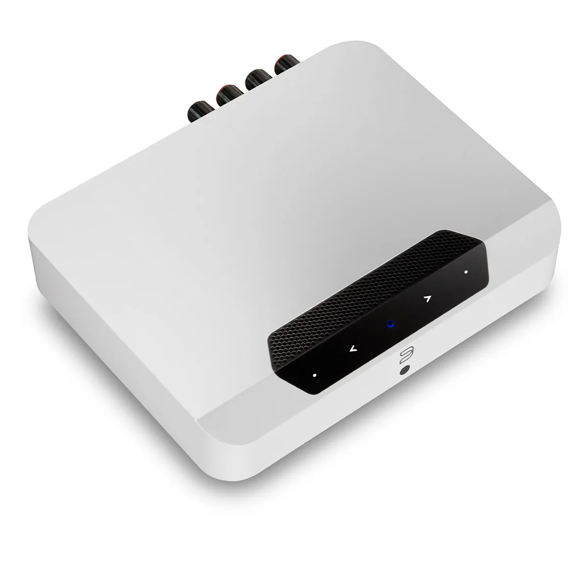 Bluesound POWERNODE EDGE Compact Wireless Hi-Res Music Streaming Smart Amplifier (White)