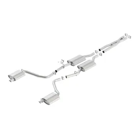 BORLA 140685 Cat Back Exhaust System S-Type for CHRYSLER 300 2015-2021 / DODGE Charger / DODGE Charger SXT 2022-2023