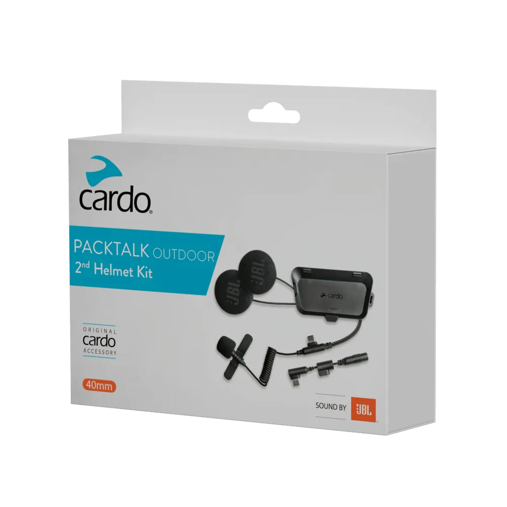 Cardo Systems Packtalk Outdoor 2nd Helmet Kit