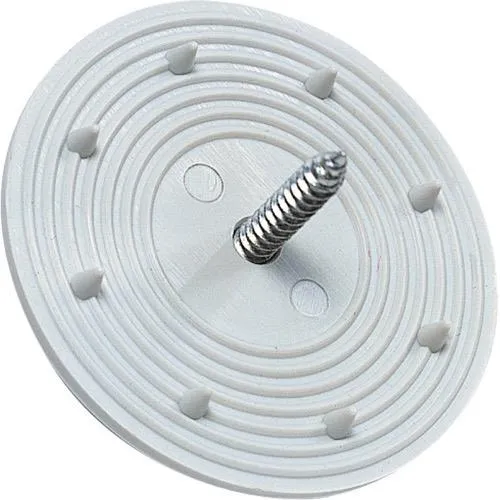 Ceiling Rosette for Fastening Sound Insulation Sheet (Pack of 15 Pieces)