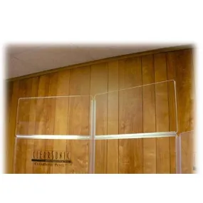 Clearsonic Arx2412X1 24" Wide X 12"High 1-Section Scratch Resistant Height Extender With H-Channel