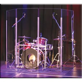 Clearsonic Lite2466X5 120" Wide X 66'' High X 3/16'' Thick 5-Section LITE CSP