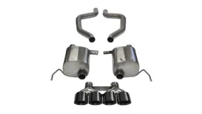 Corsa Performance Xtreme Exhaust System Axle Back 2-1/2" Diameter 4-1/2" Tips - Stainless - GM GenV LT-Series