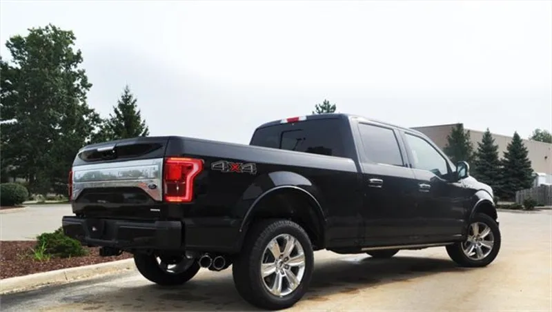 Corsa Resonator Delete Kit - 2-1/2 in Diameter - Ford Fullsize Truck 2015-20