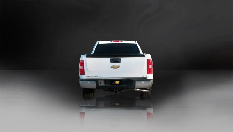 Corsa Sport Cat-Back Exhaust System - 3 in Diameter - 4 in Tip - GM LS-Series - GM Fullsize Truck 1999-2006
