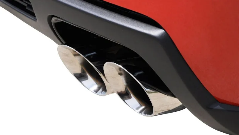Corsa Sport Exhaust System - Cat-Back - 3" Diameter - Dual Rear Exit - Dual 4" Polished Tips - Stainless