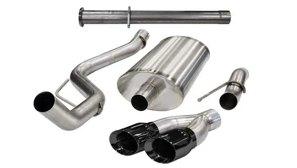 Corsa XTREME 3.0" Single Side Exit Cat-Back Exhaust System w/ Twin 4.0" Tips - 2011-2014 Raptor
