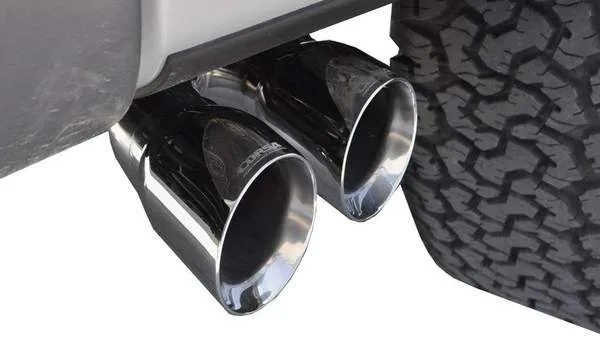 Corsa XTREME 3.0" Single Side Exit Cat-Back Exhaust System w/ Twin 4.0" Tips - 2011-2014 Raptor